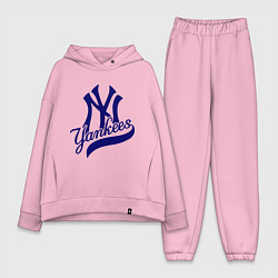 Женский костюм оверсайз NY - Yankees