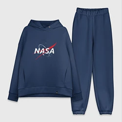 Женский костюм оверсайз NASA: Space Arrow, цвет: тёмно-синий