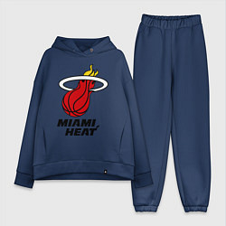 Женский костюм оверсайз Miami Heat-logo