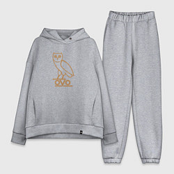 Женский костюм оверсайз OVO Owl