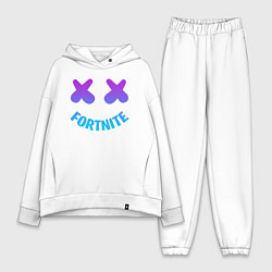Женский костюм оверсайз FORTNITE x MARSHMELLO, цвет: белый