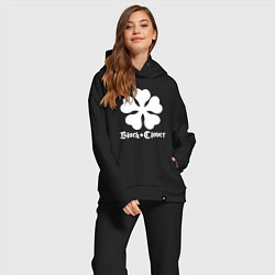 Женский костюм оверсайз Black Clover, цвет: черный — фото 2