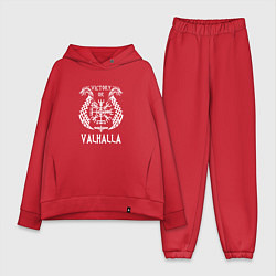 Женский костюм оверсайз Valhalla, цвет: красный