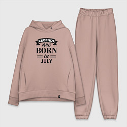 Женский костюм оверсайз Legends are born in july