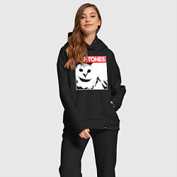 Женский костюм оверсайз Diamond Eye, цвет: черный — фото 2