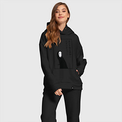 Женский костюм оверсайз Безликий, Унесенные призраками, цвет: черный — фото 2