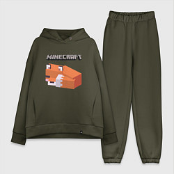 Женский костюм оверсайз MINERCRAFT, цвет: хаки
