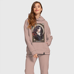 Женский костюм оверсайз The Witcher, Yennefer, цвет: пыльно-розовый — фото 2