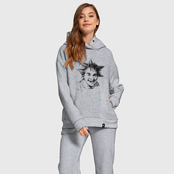 Женский костюм оверсайз Михаил Горшенёв Горшок КиШ, цвет: меланж — фото 2