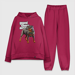 Женский костюм оверсайз ЧОП - ротвейлер из GTA 5