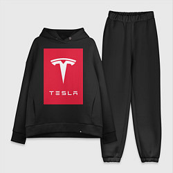 Женский костюм оверсайз TESLA MOTORS ТЕСЛА, цвет: черный