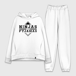 Женский костюм оверсайз Ninjas In Pyjamas