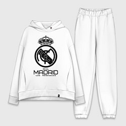 Женский костюм оверсайз Real Madrid