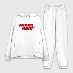Женский костюм оверсайз NBA - Miami Heat