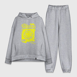 Женский костюм оверсайз Smells Like Teen Spirit, Nirvana