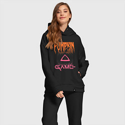 Женский костюм оверсайз Pumpkin Game, цвет: черный — фото 2