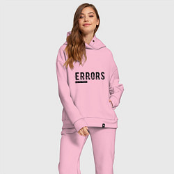 Женский костюм оверсайз Watch Dogs: Error, цвет: светло-розовый — фото 2
