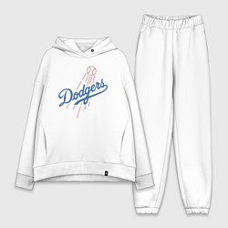 Женский костюм оверсайз Los Angeles Dodgers baseball