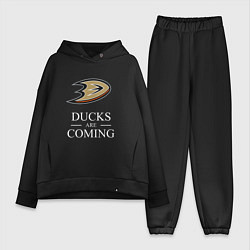 Женский костюм оверсайз Ducks Are Coming, Анахайм Дакс, Anaheim Ducks