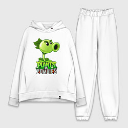 Женский костюм оверсайз Plants vs Zombies Горохострел