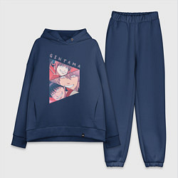 Женский костюм оверсайз Гинтоки Кагура и Шинпачи