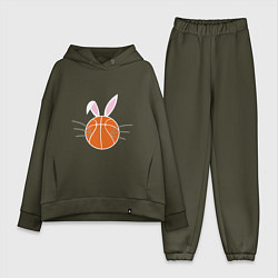 Женский костюм оверсайз Basketball Bunny