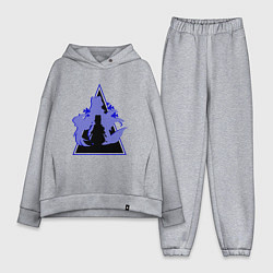 Женский костюм оверсайз Genshin Impact KokomiКокоми, цвет: меланж