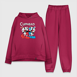 Женский костюм оверсайз Cuphead Чашечки