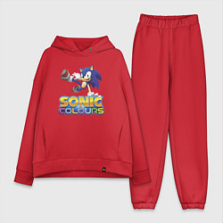 Женский костюм оверсайз Sonic Colours Hedgehog Video game