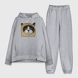 Женский костюм оверсайз Котохлебинг