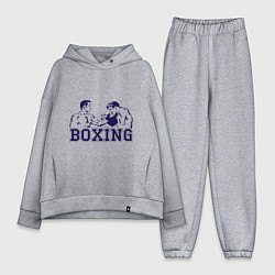 Женский костюм оверсайз Бокс Boxing is cool