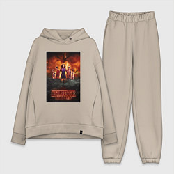 Женский костюм оверсайз Очень странные дела, персонажи