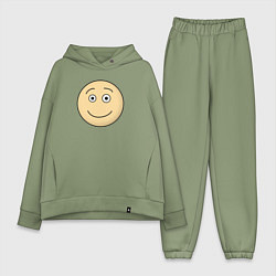 Женский костюм оверсайз Улыбающийся смайлик из Дурак Онлайн
