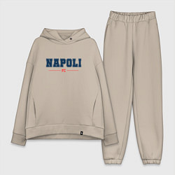 Женский костюм оверсайз Napoli FC Classic