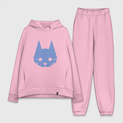 Женский костюм оверсайз Stray Blue