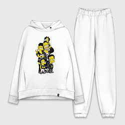 Женский костюм оверсайз Simpsons not dead! Motto