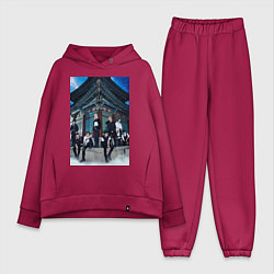 Женский костюм оверсайз Stray Kids Thunderous