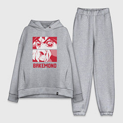 Женский костюм оверсайз Рэн, цвет: меланж