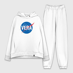 Женский костюм оверсайз Вера в стиле NASA, цвет: белый