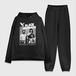 Женский костюм оверсайз Black Sabbath rock