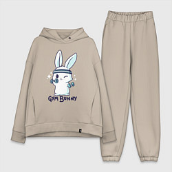 Женский костюм оверсайз Gym bunny