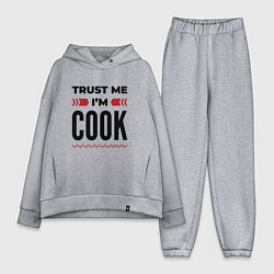 Женский костюм оверсайз Trust me - Im cook