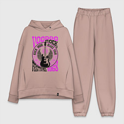 Женский костюм оверсайз Гитара с крыльями voodoo rock