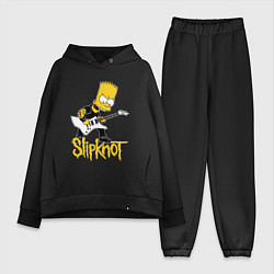 Женский костюм оверсайз Slipknot Барт Симпсон рокер