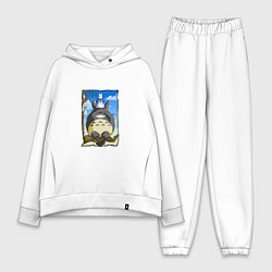 Женский костюм оверсайз Тоторо на дереве