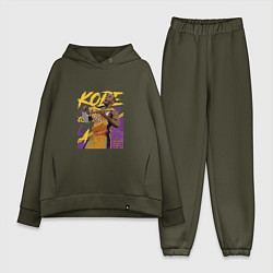 Женский костюм оверсайз Kobe champion, цвет: хаки