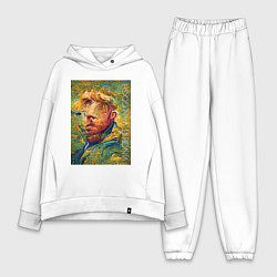 Женский костюм оверсайз Abstract Vincent van Gogh - surrealism self-portra