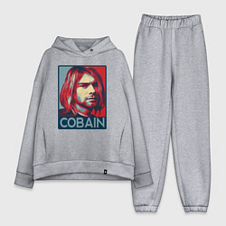 Женский костюм оверсайз Nirvana - Kurt Cobain