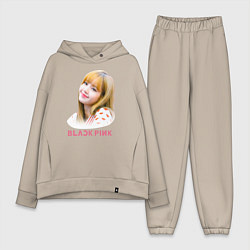 Женский костюм оверсайз Lisa Blackpink