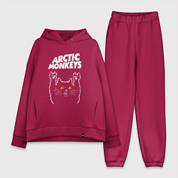 Женский костюм оверсайз Arctic Monkeys rock cat